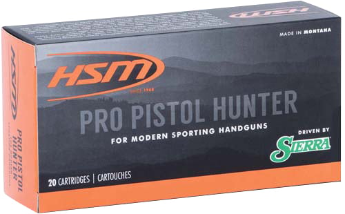 HSM 460SW5N Pro Pistol  460 S&W Mag 300 gr Jacketed Soft Point 20 Per Box/ 25 Case