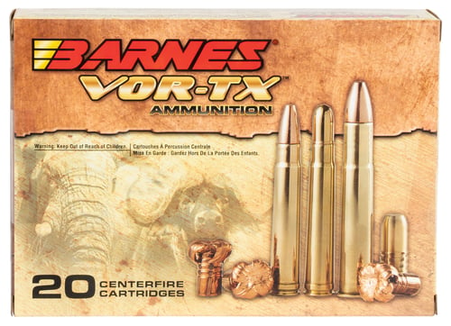 Barnes Bullets 22018 VOR-TX Safari 416 Rem Mag 400 gr Round Nose Banded Solid 20 Per Box/ 10 Case