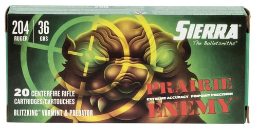 SIERRA PRAIRIE ENEMY 204RUG 36GR BLITZKING 20RD 10BX/CS