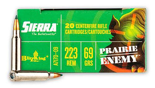 SIERRA PRAIR 223REM 69GR BLTZ 20/200