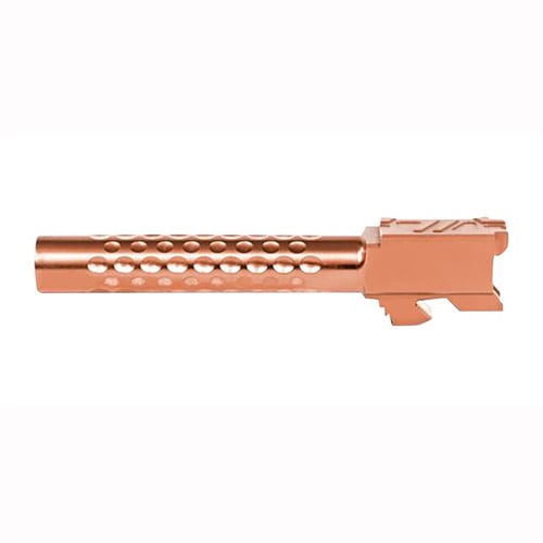 ZEV BBL17OPTBRZ Optimized Match Grade  9mm Luger, Compatible w/Glock 17 Gen1-4, 4.49