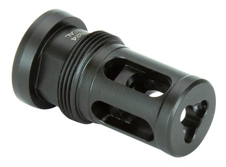 Griffin Armament TMPB30C5824 Paladin 2 Port Taper Mount Black Melonite QPQ 17-4 Stainless Steel with 5/8