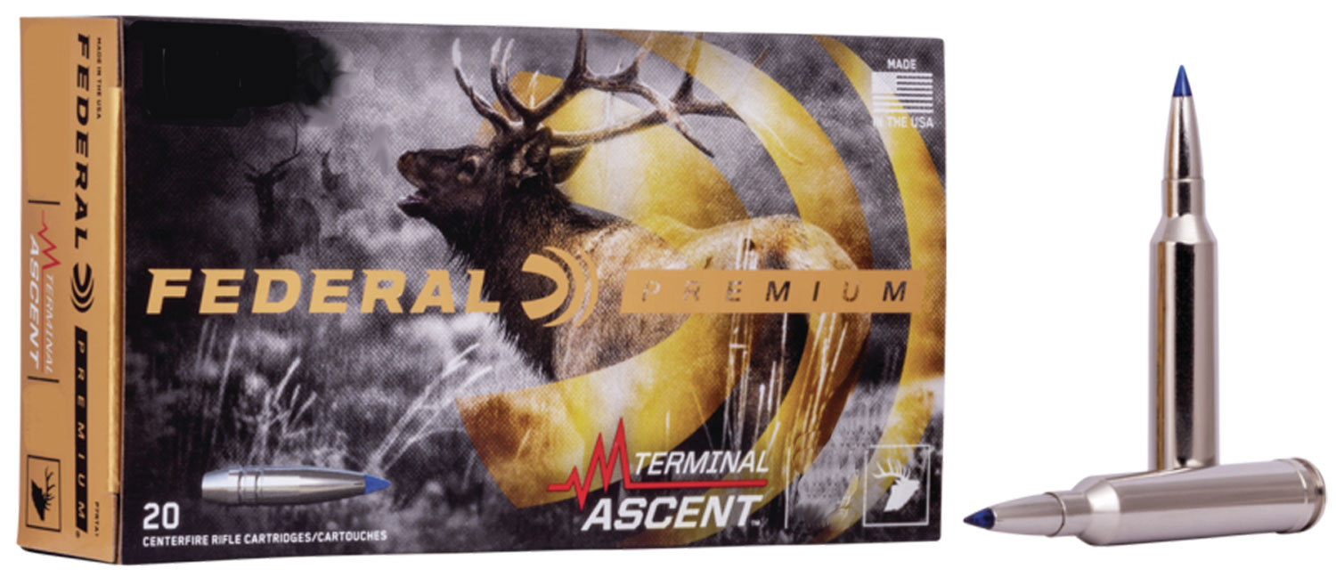 Federal P270TA1 Premium Terminal Ascent 270 Win 136 gr Terminal Ascent 20 Per Box/ 10 Case