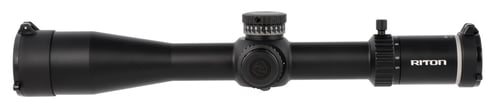 Riton Optics 5C525AFI 5 Conquer MOA Black Anodized 5-25x50mm 34mm Tube Illuminated Red BAF Reticle Features Removable Throw Lever