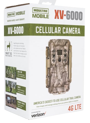 Moultrie MCG-13478 XV-6000 Cellular Camera Verizon 16Mp 70ft Range