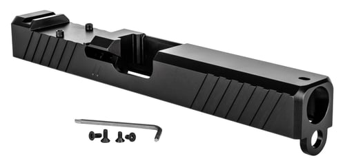 ZEV SLDZ173GDUTYRMRBLK Duty RMR Stripped Compatible w/Glock 17 Gen3 Black Nitride 17-4 Stainless Steel