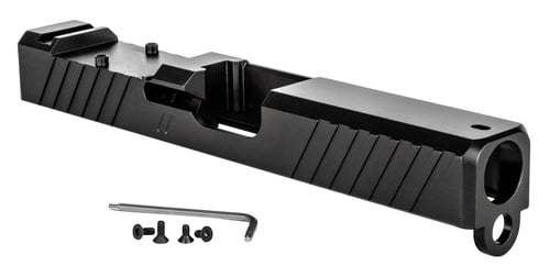 ZEV SLDZ193GDUTYRMRBLK Duty RMR Stripped Compatible w/Glock 19 Gen3 Black Nitride 17-4 Stainless Steel