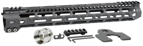 Midwest Industries MIULW14 Ultralight  AR-15 Black Hardcoat Anodized Aluminum/Polymer 14