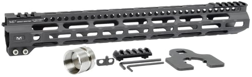 Midwest Industries MIULW15 Ultralight  AR-15 Black Hardcoat Anodized Aluminum/Polymer 15