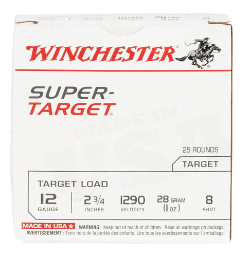 Winchester Ammo TRGT12908 Super-Target Light Target 12 Gauge 2.75