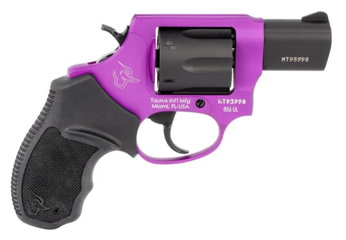 Taurus 856 Ultra Lite Revolver  <br>  38 Spl. 2 in. Violet Black 6 rd.
