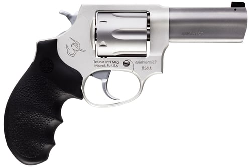 Taurus 856 Ultra Lite Revolver  <br>  38 Spl. 3 in. Stainless N.S. Hogue Grip 6 rd.