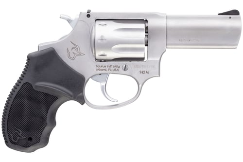 Taurus 942M Revolver  <br>  22 WMR. 3 in. Stainless 8 rd.