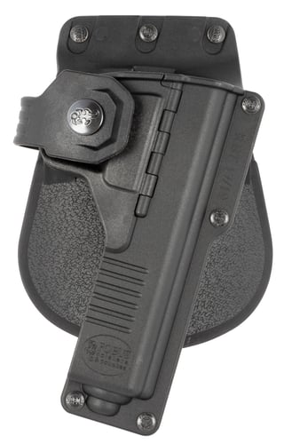 Fobus RBT19 Active Retention Tactical OWB Polymer Paddle Fits Glock 19/23/32 w/Tactical Light or Laser Right Hand