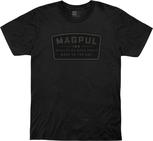 Magpul MAG1111-001-M Go Bang Parts T-Shirts Black Medium Short Sleeve