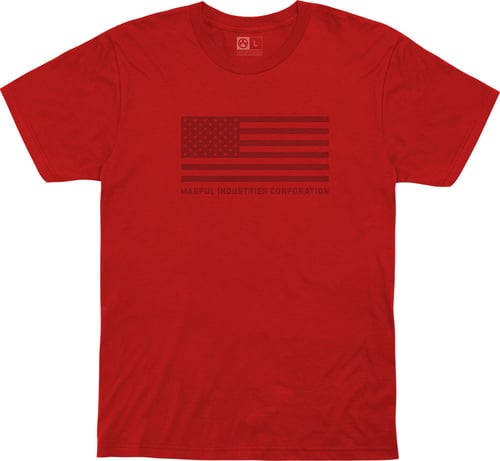 Magpul MAG1121-610-S Standard  Red Cotton Short Sleeve Small