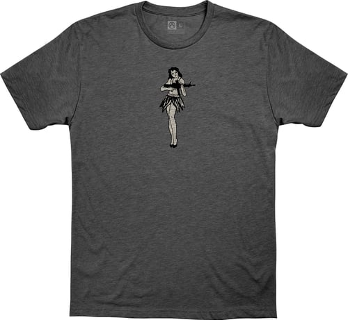 Magpul MAG1117-011-L Hula Girl  Charcoal Gray Large Short Sleeve