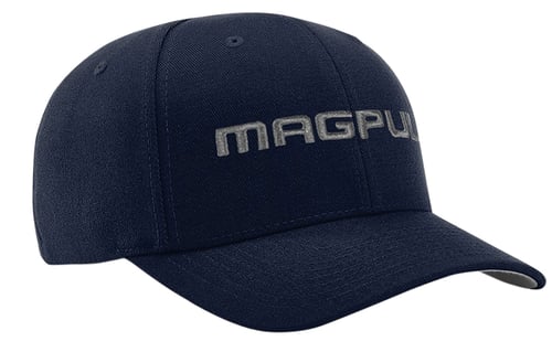 Magpul MAG1103-410-L/XL Wordmark Stretch Fit Hat Navy