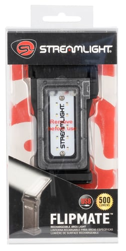 Streamlight 61500 Flipmate Rechargeable Work Light  Black 200/250/400/500 Lumens White LED