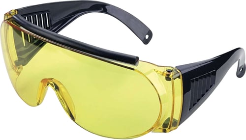 Allen 2170 Fit Over Shooting Glasses Adult Yellow Lens Gray Frame