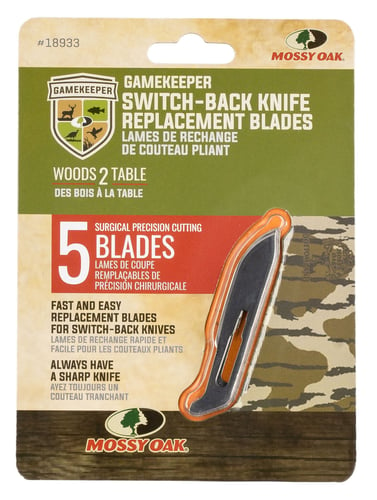 Mossy Oak GameKeeper 18933 Gamekeeper Replacement Blades Switch-Back 5.50