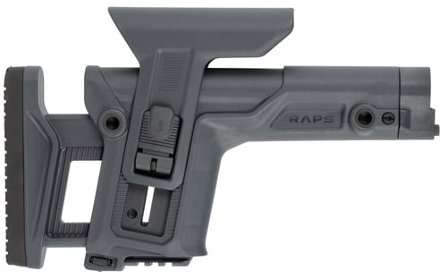 F.A.B. DEFENSE RAPID ADJUSTMNT PRECISION STOCK GREY AR PLTFRM