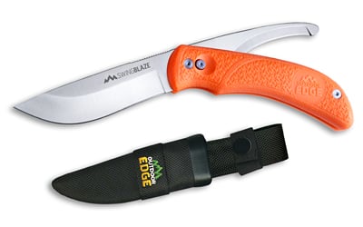 OUTDOOR EDGE SWINGBLAZE S/S ORANGE W/NYLON SHEATH