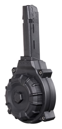 ProMag DRMA19 Standard  50rd Drum 40 S&W Compatible w/ Glock 22/23 Black DuPont Zytel Polymer