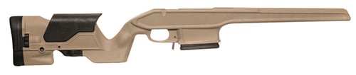 Archangel AAT3DT Precision Stock  Desert Tan Synthetic Fixed with Adjustable Cheek Riser for Tikka T3 Includes Mag