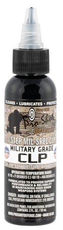 Pro-Shot 1STEP MIL-SPEC-2 1 Step BIO Mil-Spec CLP Cleans, Lubricates, Protects 2 oz Squeeze Bottle