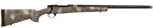 Howa HGCF308KTS M1500 Hogue 308 Win Caliber with 51 Capacity, 24 Inch Threaded Carbon Fiber Barrel, Black Metal Finish  Kratos Camo Fixed Hogue PillarBedded Overmolded Stock Right Hand Full Size | 682146119565