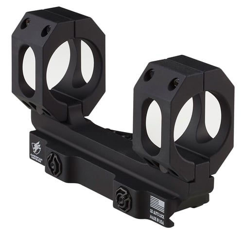 American Defense Mfg ADRECONS30STDTL AD-Recon-S Scope Mount Black Hardcoat Anodized AR-10 30mm Rings Aluminum Tactical Rifle