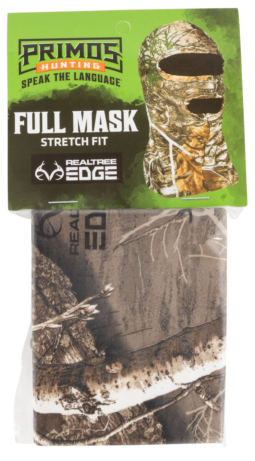 PRIMOS FULL FACE MASK STRETCH FIT REALTREE EDGE