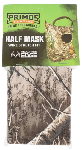 PRIMOS 1/2 FACE MASK STRETCH FIT REALTREE EDGE!