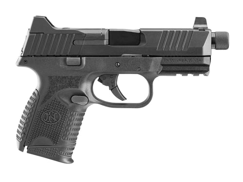 FN 509 COMPACT TACTICAL 9MM 1-24RD 1-12RD NS BLK/BLK