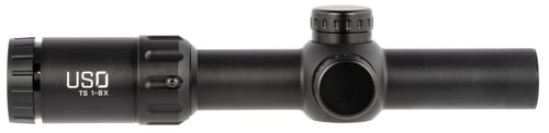 U.S. Optics TS8XSFP TS-8X  Matte Black 1-8x 24mm 30mm Tube Illuminated Red JNG Mil Reticle