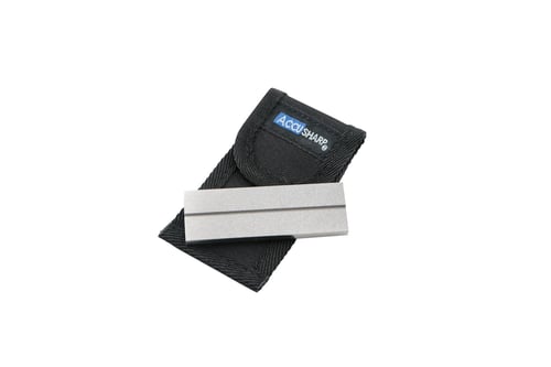 AccuSharp 027C Pocket Stone  Fine/Coarse Diamond Sharpener Gray