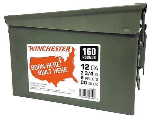 Winchester WW12C Born Here Built Here 12 Gauge 00 Buck 9 Pellet 160