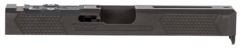 Grey Ghost Precision GGP173OCV4 GGP17 Version 4 Slide Compatible w/Glock G17 Gen3, Milled For Trijicon RMR & Leupold Deltapoint Pro, 17-4 Stainless Steel w/Black Nitride Finish