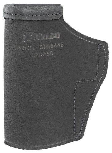 Galco STO834B Stow-N-Go  IWB Black Leather Compatible w/ Glock 48/48 MOS/S&W M&P Shield EZ Belt Clip Mount Right Hand