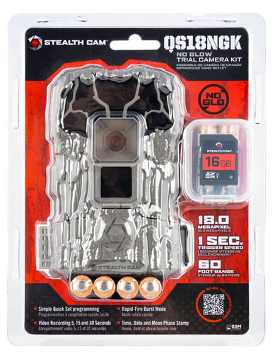 Stealth Cam STC-QS18NGK QS18NGK Game Camera 18 MP / 24IR No Glo FX