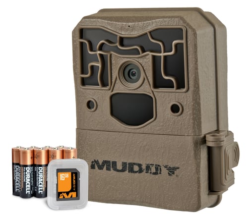 Muddy Pro Cam 18 Bundle  <br>  w/ Batteries & SD Card 18 mp.