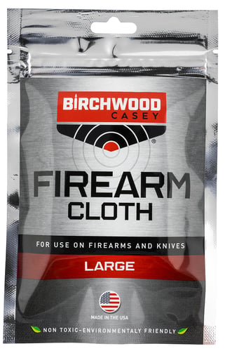 Birchwood Casey GCLTHLG Firearm Cloth  Large Treated Cotton 11