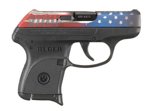 Ruger LCP American Flag Edition Handgun .380 Auto 6rd Magazine 2.75