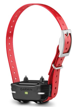 Garmin 0100120900 PT10 Dog Device Collar  Red Rechargeable Li-ion 1 Mile Range