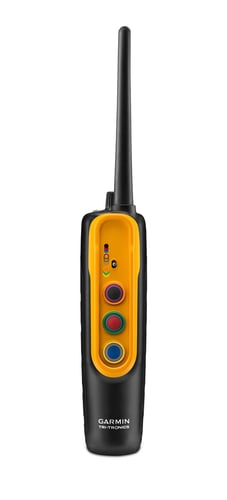 Garmin 0100120450 Pro Trashbreaker Handheld w/BarkLimiter, Tri-Tronics, LED Beacon Lights, 1-Hand Operation Yellow Rechargeable Li-ion Up to 9 Dogs 4 Mile Range