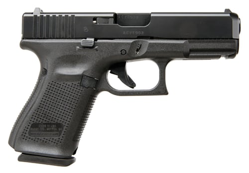 Glock UA1950201 G19 Gen5 Compact 9mm Luger 4.02
