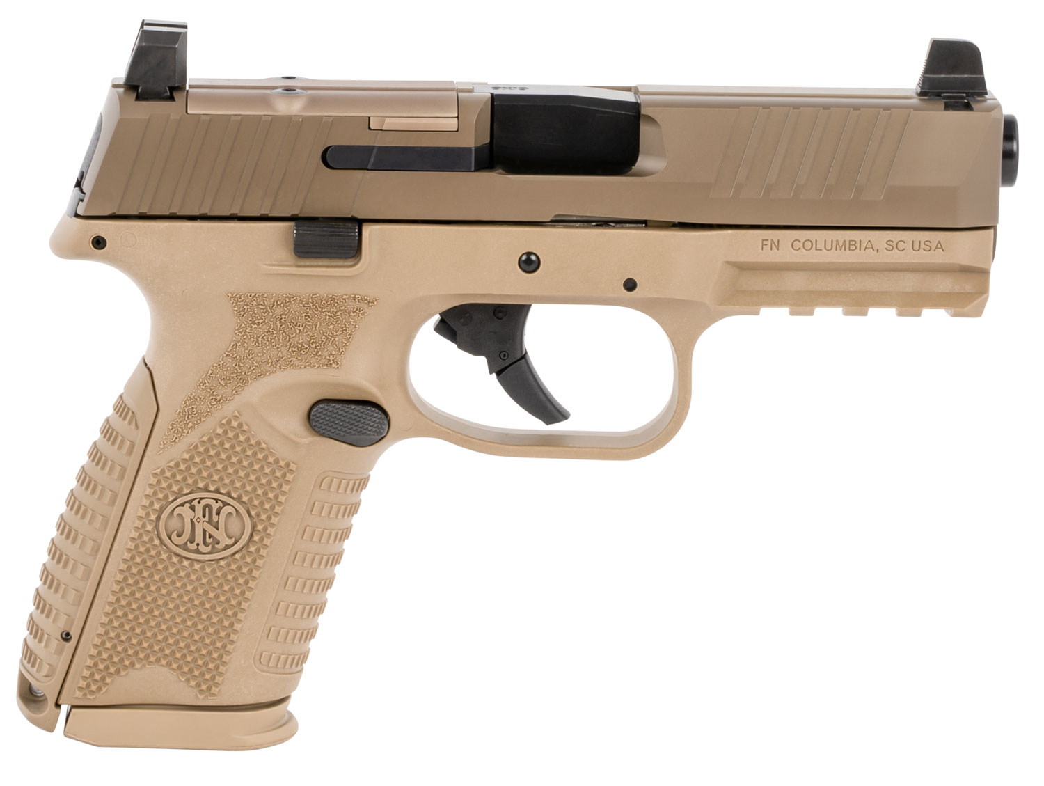 FN 509 MIDSIZE MRD 9MM LUGER 2-10RD FDE