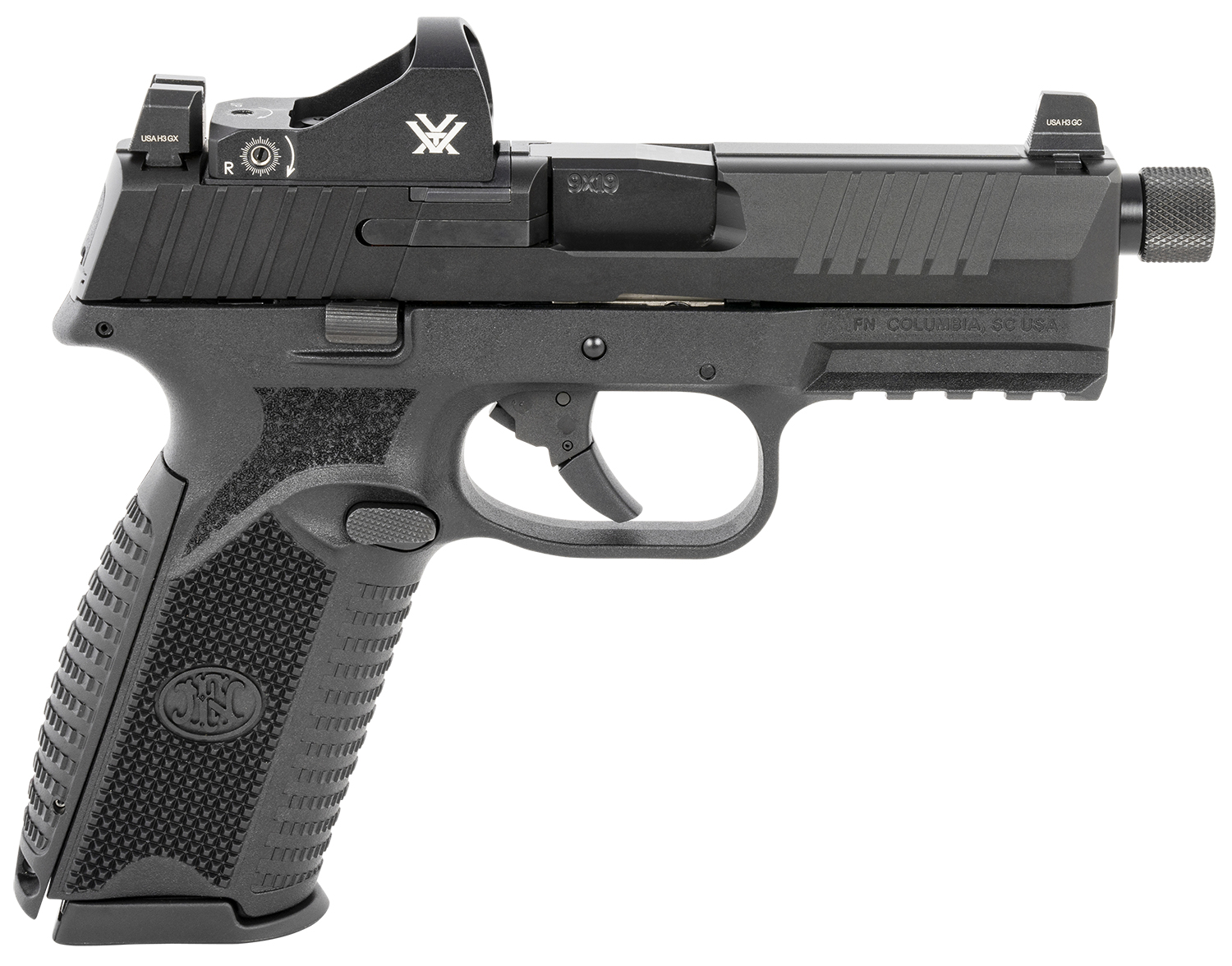 FN 66100844 509 Tactical 9mm Luger 17+1/24+1 4.50