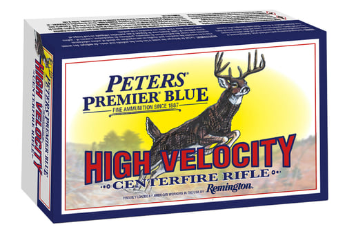 Peters Premier Blue 28343 Premier Blue  6.5 Creedmoor 6.5 Caliber 140 gr Core-Lokt Pointed Soft Point (PSPCL) 20 Bx/ 10 Cs